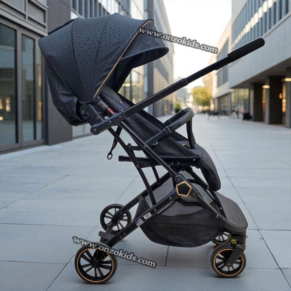 Poussette compacte réversible avec bras ajustable pour voyage-BaoBaohao – Image 3